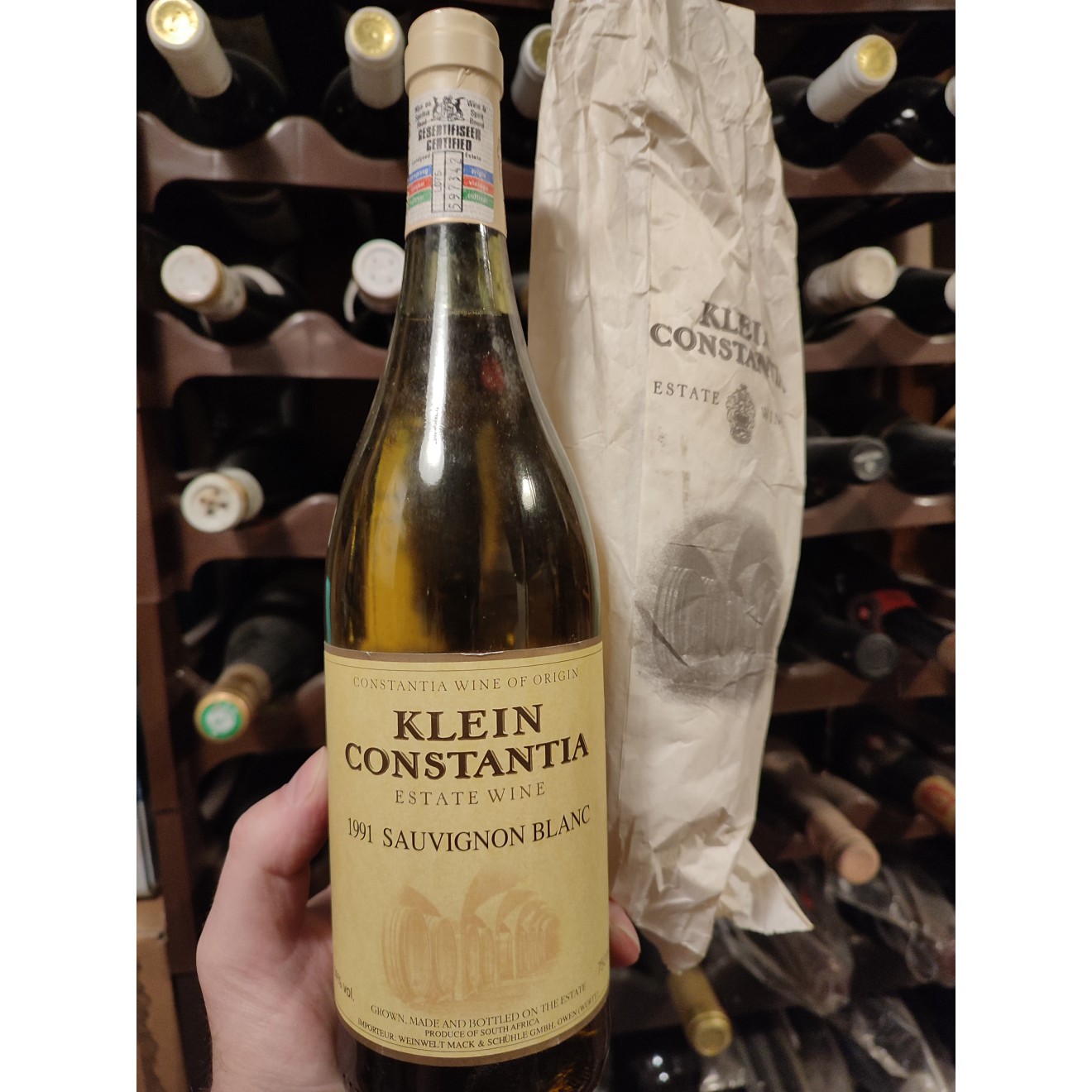 1991 Klein Constantia, Sauvignon Blanc 0,75