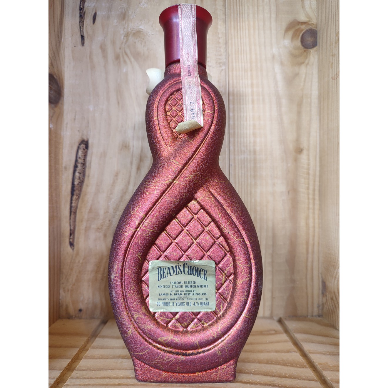 1970er BEAM'S CHOICE (8y) Bourbon Whiskey 45% 0,757 (4/5 quart)