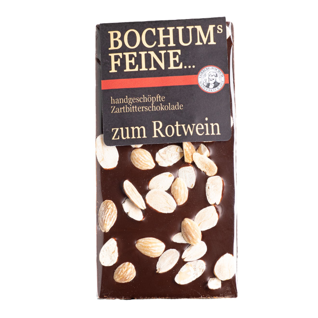 BOCHUMs FEINE... zum Rotwein - Zartbitterschokolade 100g