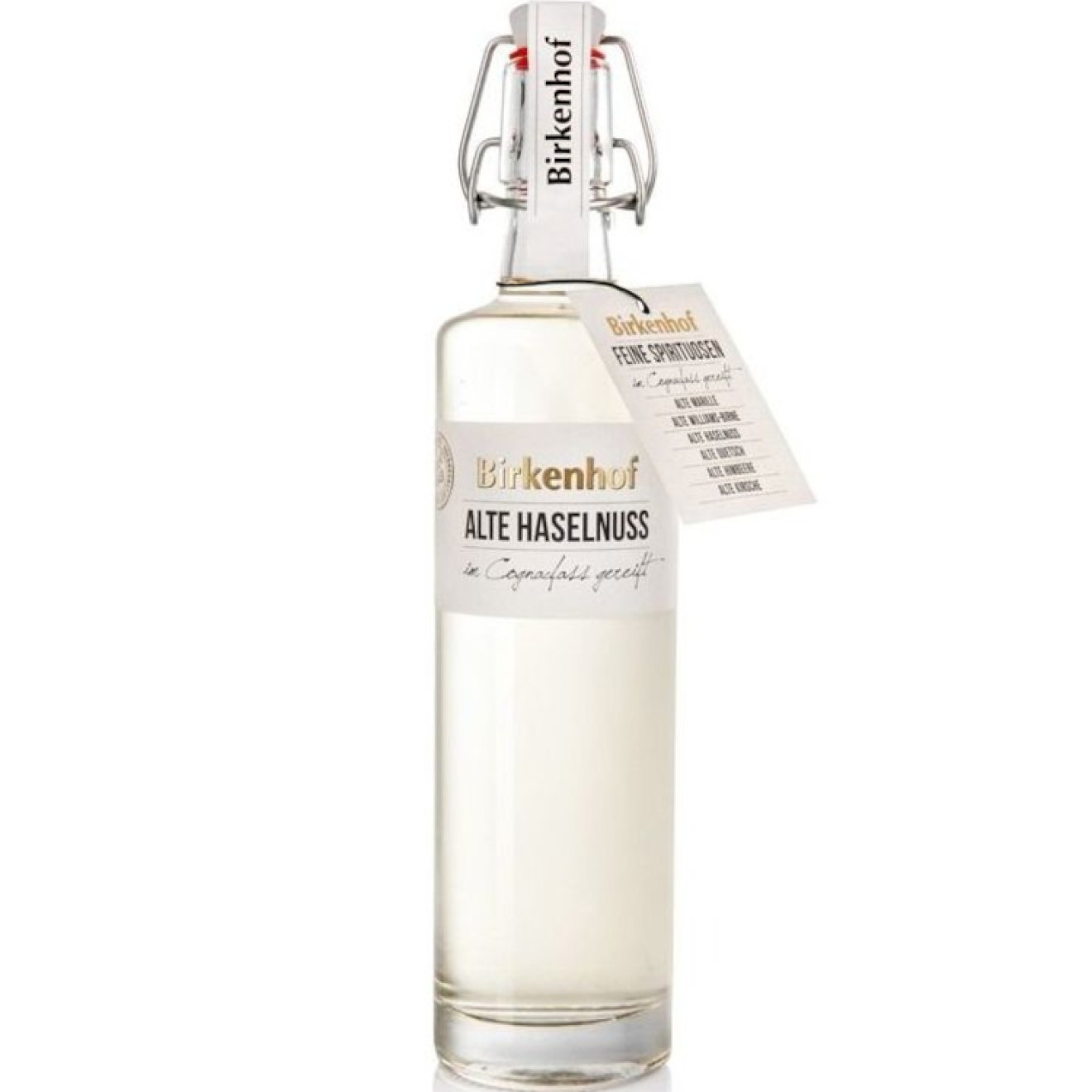 BIRKENHOF Alte Haselnuss, im Cognacfass gereift 32% 0,5