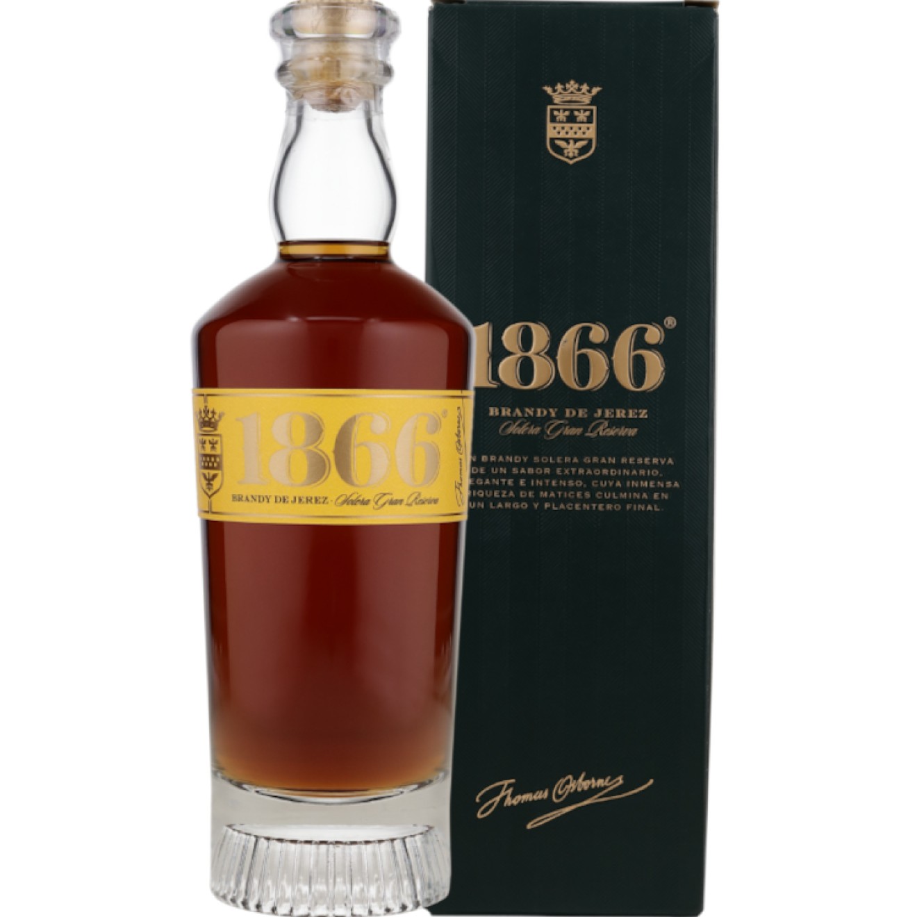 1866 Malaga Brandy 40% 0,7