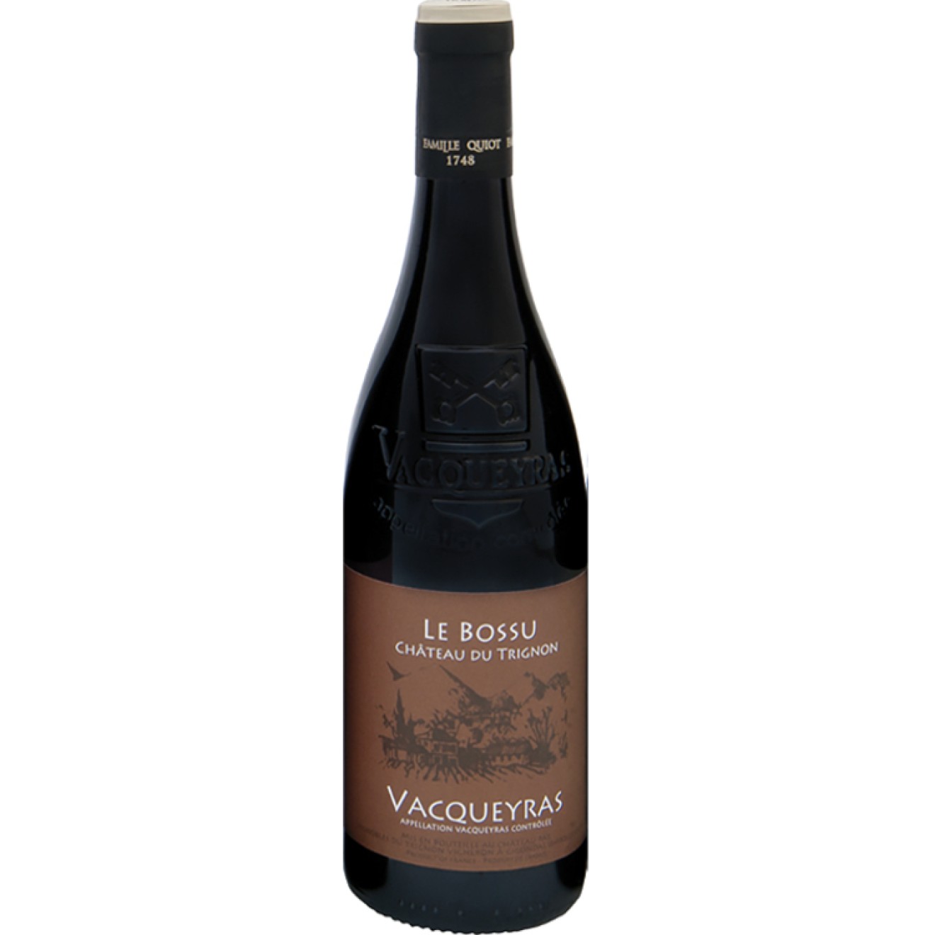 CHATEAU DU TRIGNON -Le Bossu- Vacqueyras 0,75