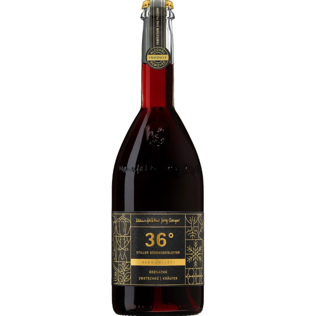 GEIGER 36° Grenache, Zwetschge, Kräuter - alkoholfrei 0,75*