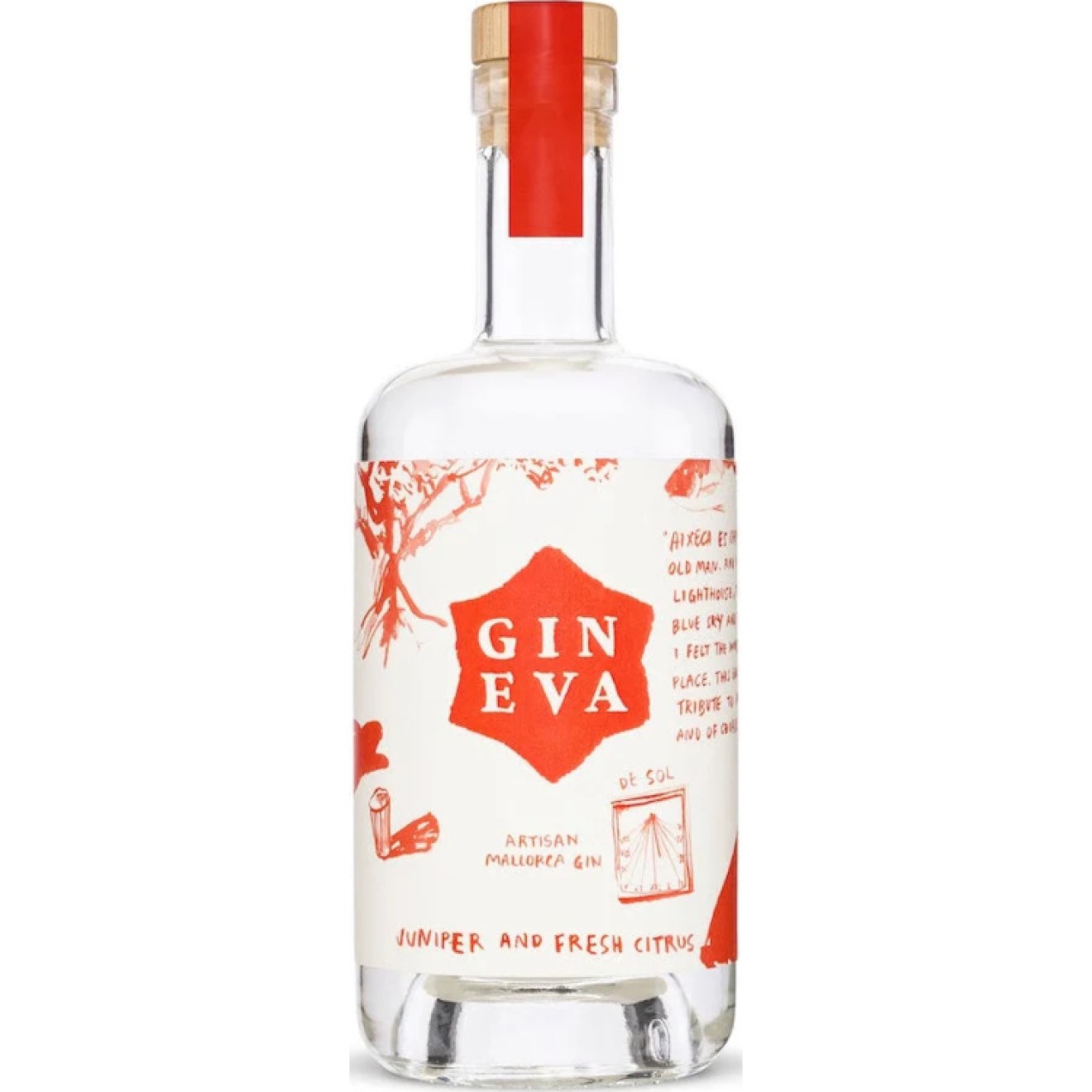 GIN EVA Artisan Mallorca Gin 45% 0,7