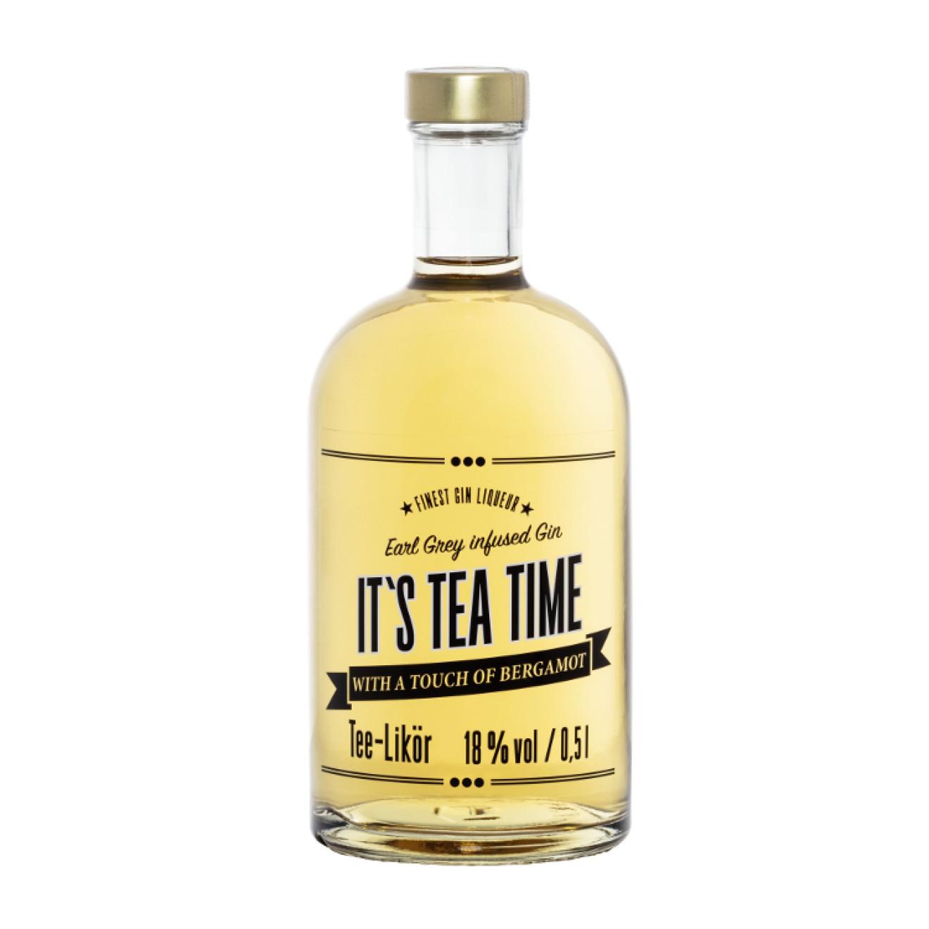 IT'S TEA TIME Earl-Grey-infused-Gin-Liqueur 18%, 0,5