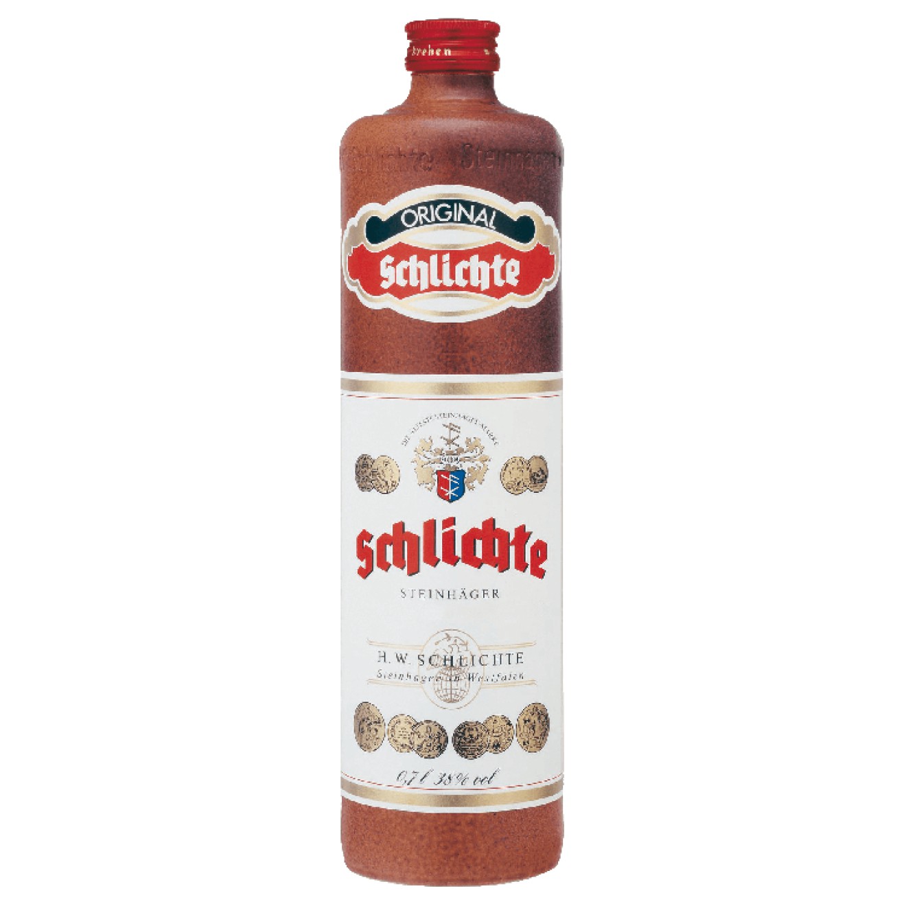 SCHLICHTE Original Steinhäger 38%, 0,7