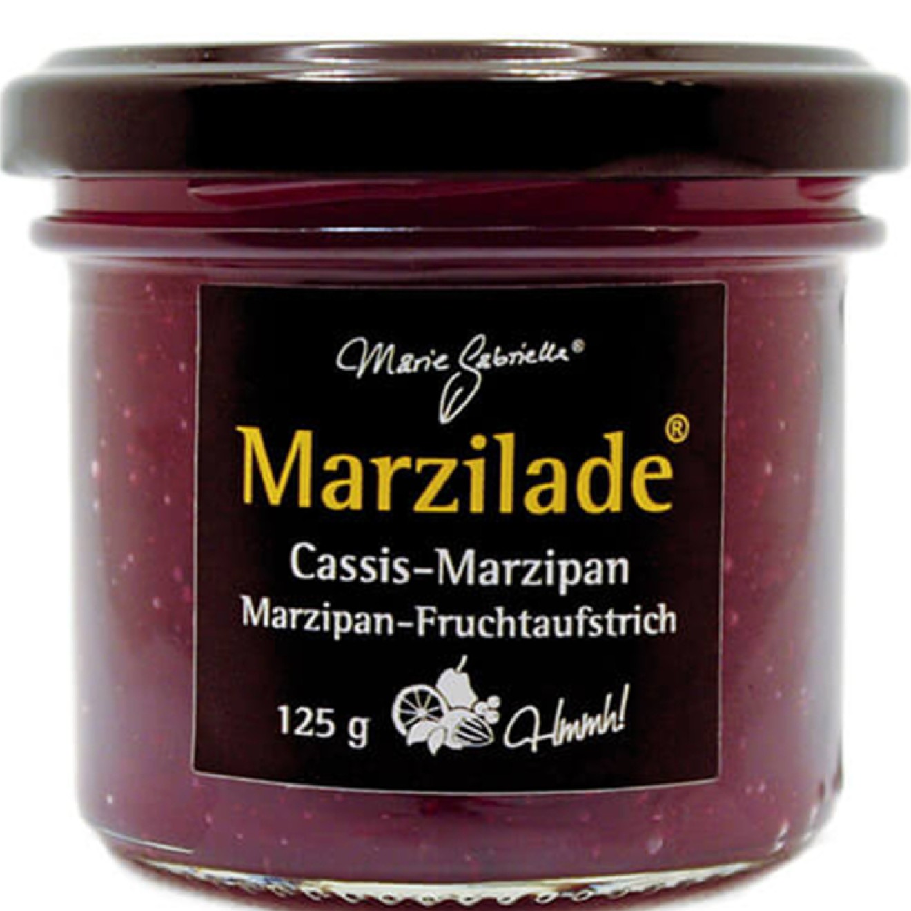 MARZILADE Cassis - Marzipan 125g