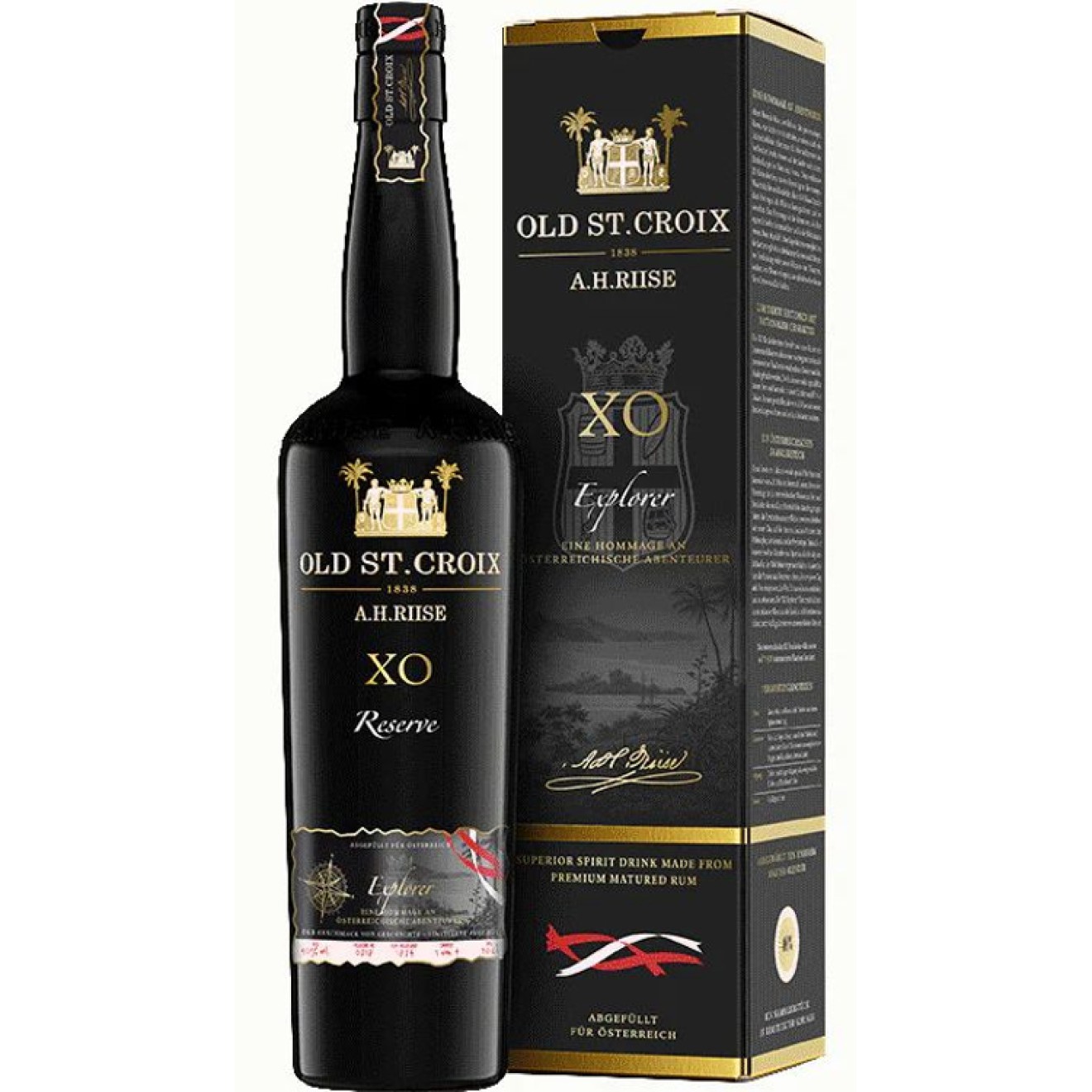 A.H.RIISE Old St.Croix XO Explorer 40% 0,7