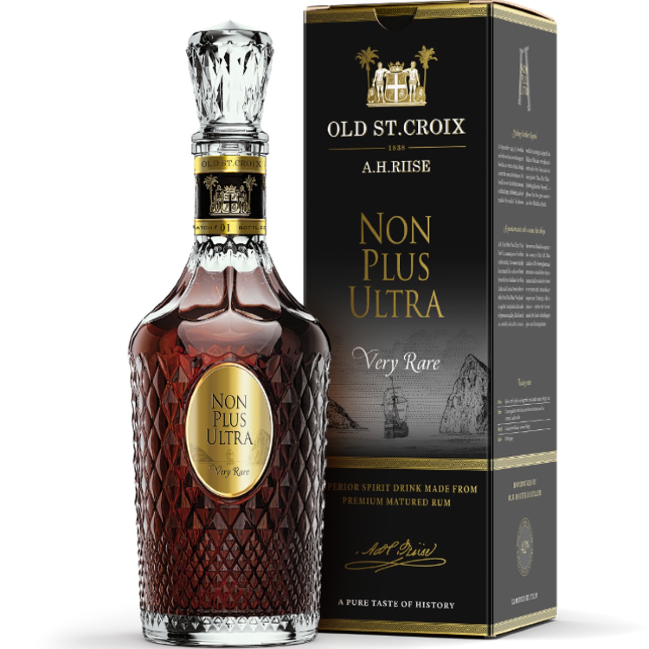 A.H.RIISE Non Plus Ultra - Very Rare 42% 0,7