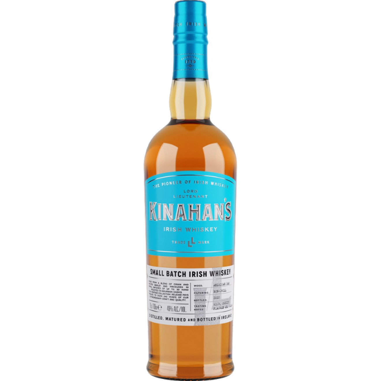 KINAHAN'S Small Batch LL Irish Whiskey 46% 0,7