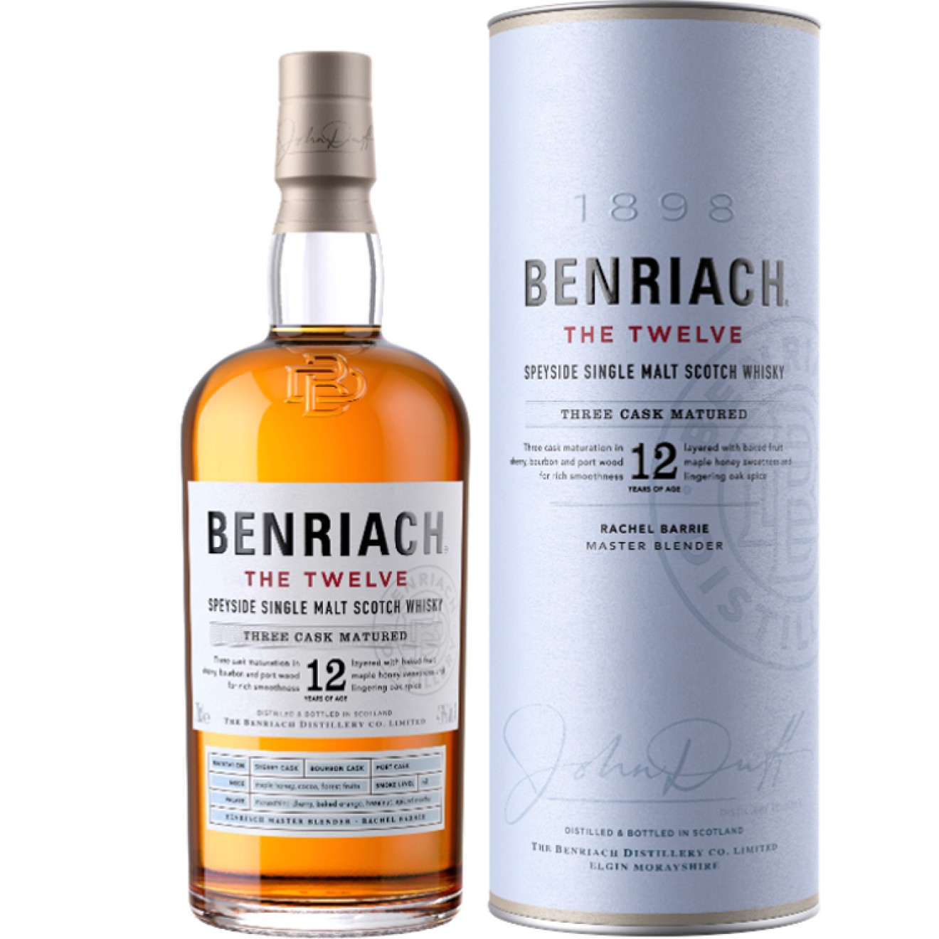 BENRIACH (12y) Speyside Single Malt 46% 0,7