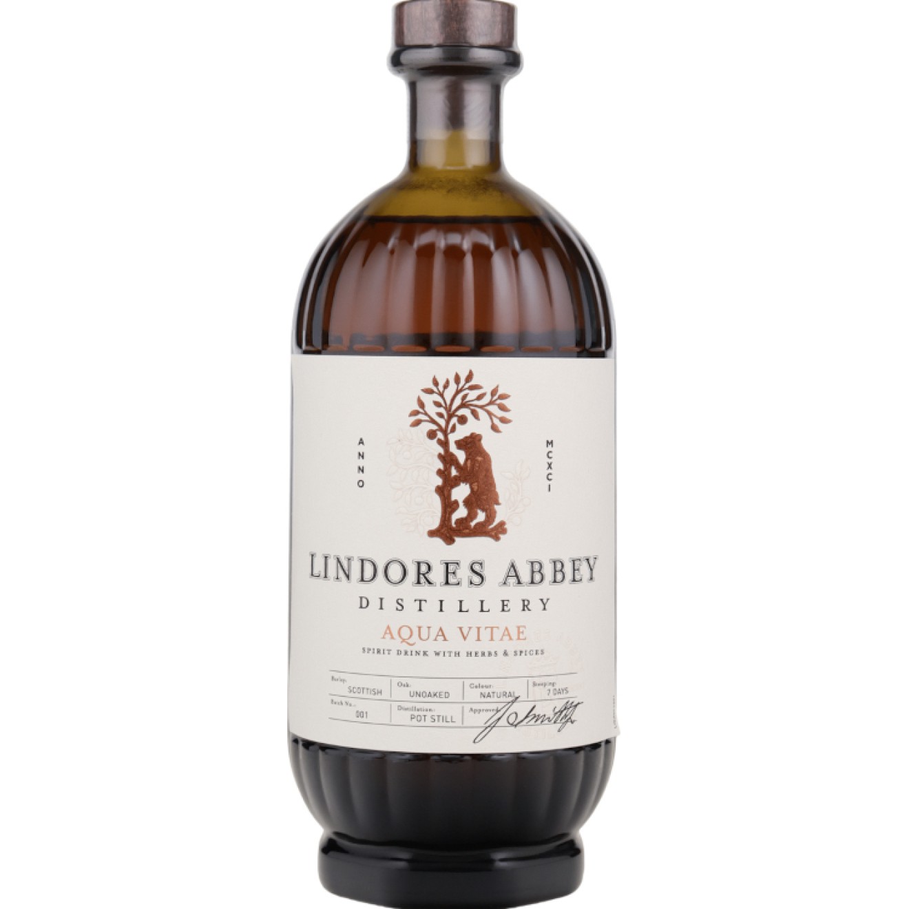 LINDORES Abbey Aqua Vitae Spirit Drink 40% 0,7