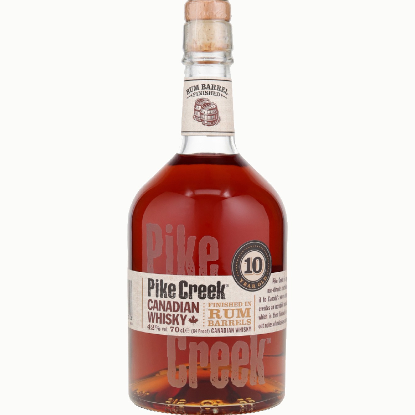 PIKE CREEK (10y) Canadian Whisky 42, 0,7