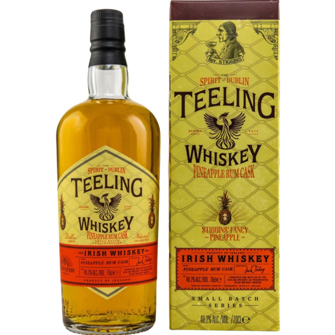 TEELING Pineapple Rum Cask Finish 49,2% 0,7