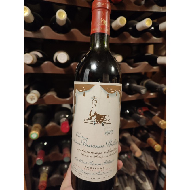 1985 Chateau Mouton Baronne Philippe Pauillac 0,75