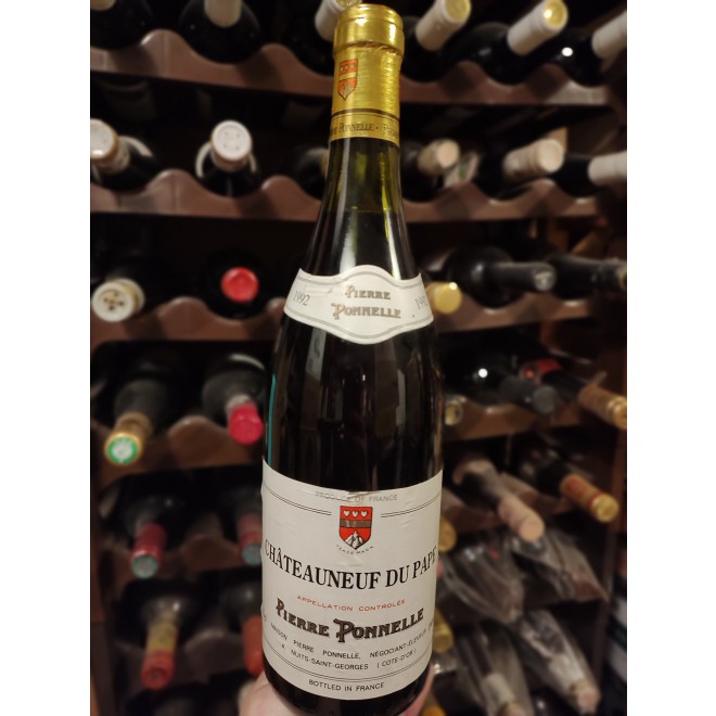 1992 Pierre Ponnelle, Chateaueuf du Pape 0,75