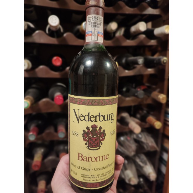 1988 Nederburg Baronne, Coastal Region 0,75