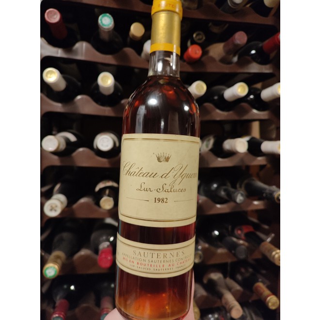 1982 Chateau d'Yquem, Lur Saluces, Sauternes 0,75