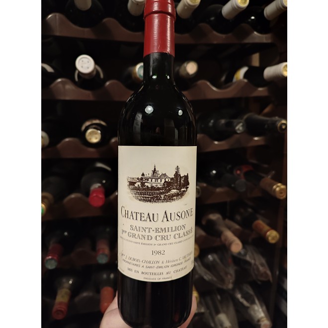 1982 Chateau Ausone, St. Emilion 1er Grand Cru Classe 0,75