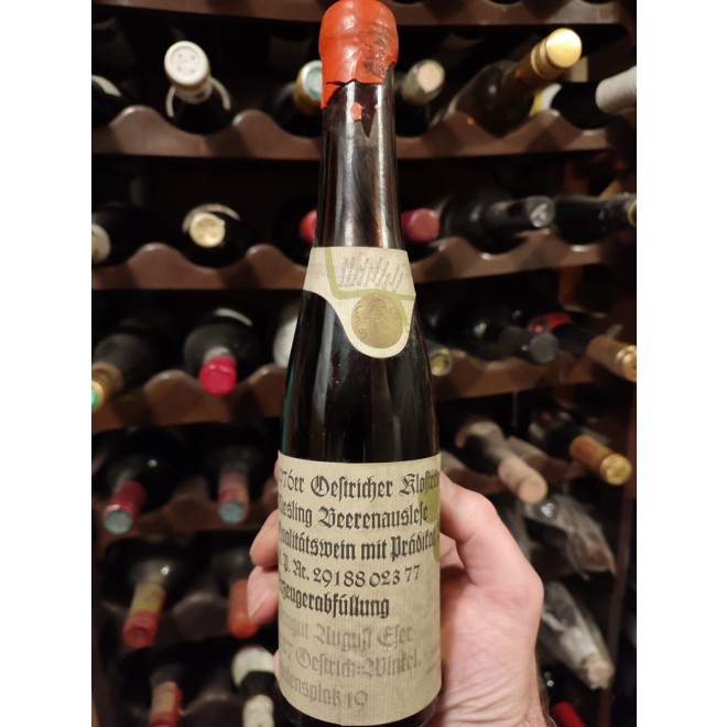 1976 Oestricher Klosterberg Riesling Beerenauslese, Rheingau 0,35
