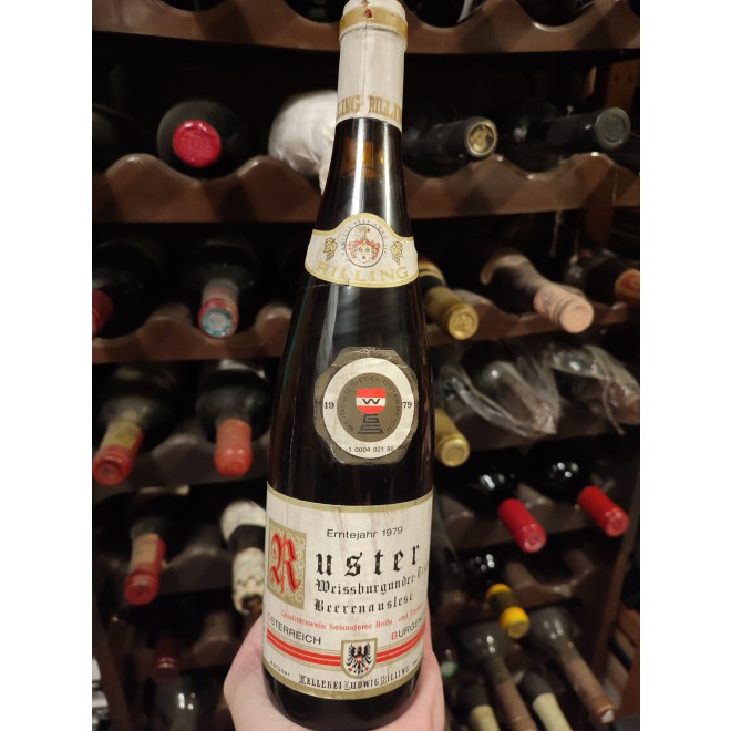 1979 Rilling, Ruster Weissburgunder-Traminer Beerenauslese, Burgenland 0,7