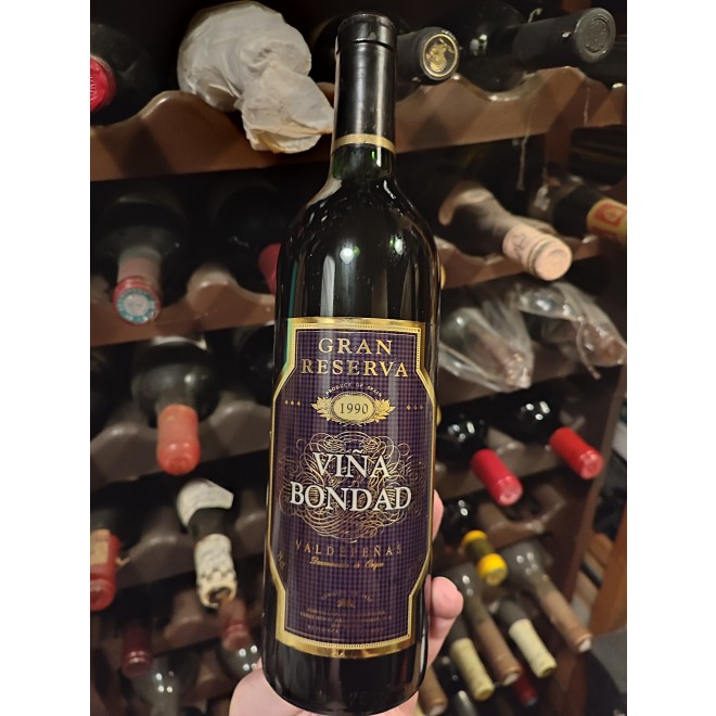 1990 Vina Bondad Gran Reserva Valdepenas 0,75