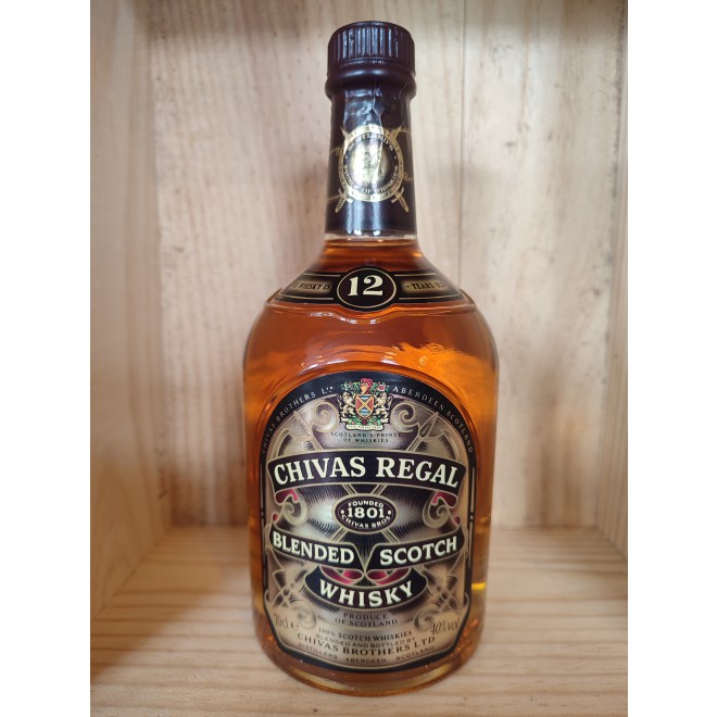 1980er Chivas Regal 12 Years Blended Scotch Whisky 40% 0,7