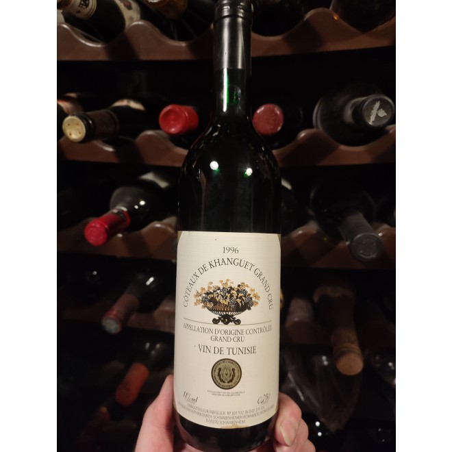 1996 Coteaux de Khanguet Grand Cru Vin Rouge de Tunesie 0,75