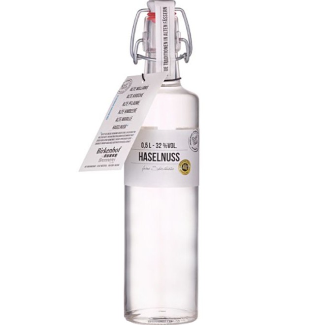 BIRKENHOF Haselnuss, feine Spirituose 32% 0,5