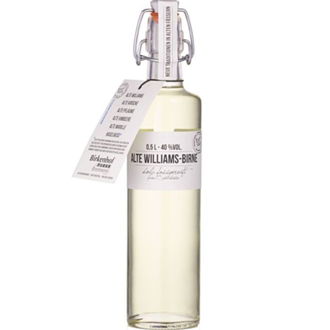 BIRKENHOF Alte Williams Birne holzfassgelagert 40% 0,5