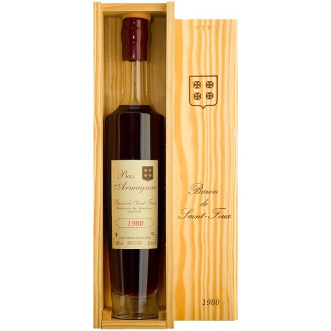 1980 BARON DE SAINT-FEUX Bas-Armagnac 0,35