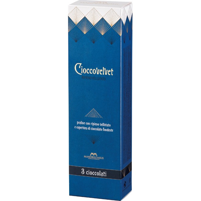 CIOCCOVELVET Praline 3 Cioccolati 180g