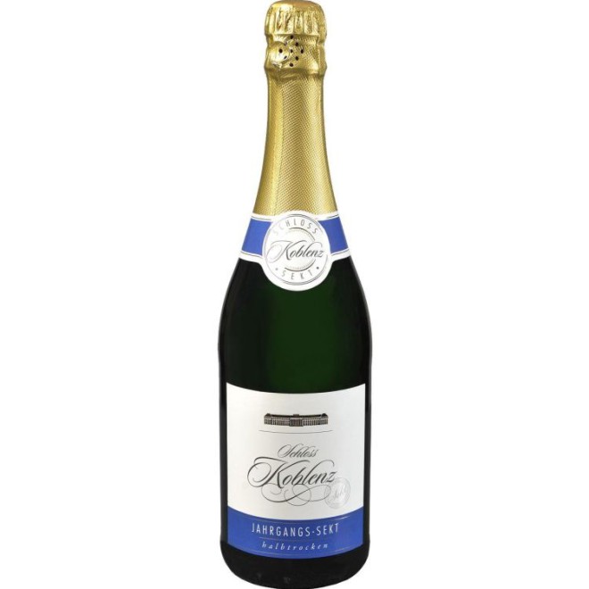 SCHLOSS KOBLENZ Jahrgangssekt halbtrocken 0,75