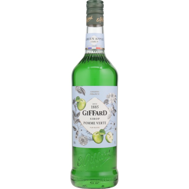 GIFFARD Sirup Grüner Apfel 1,0