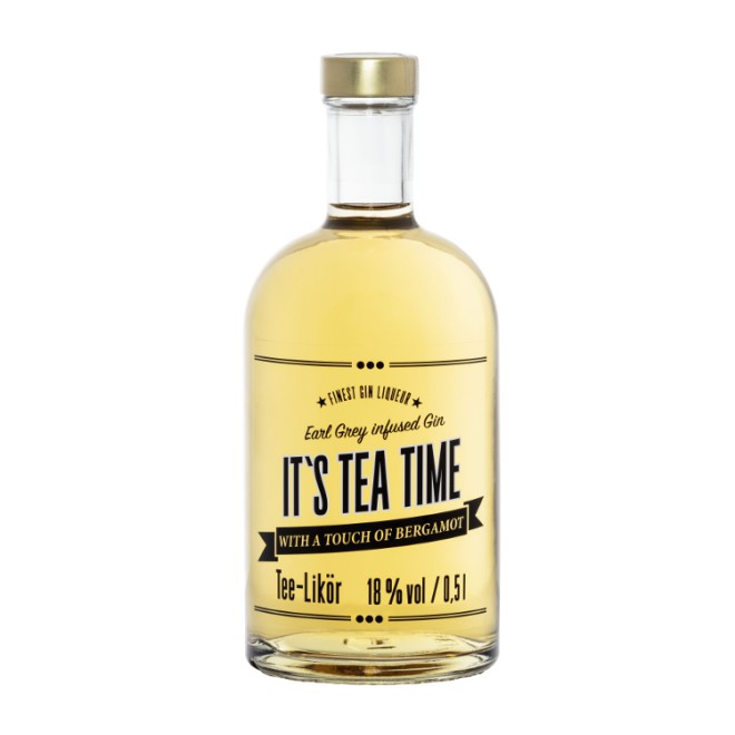 IT'S TEA TIME Earl-Grey-infused-Gin-Liqueur 18% 0,5