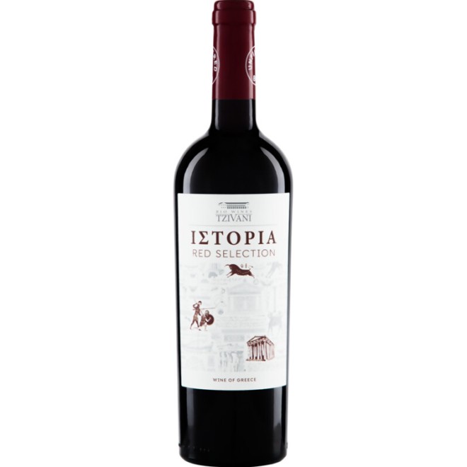 TZIVANI I∑TOPIA Red Selection 0,75 *