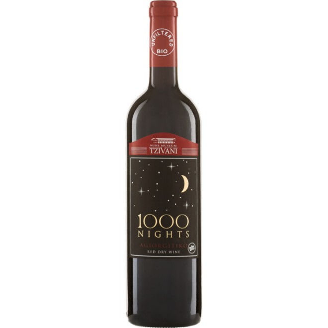 TZIVANI "1000 Nights" Agiorgitiko - Rotwein 0,75 *