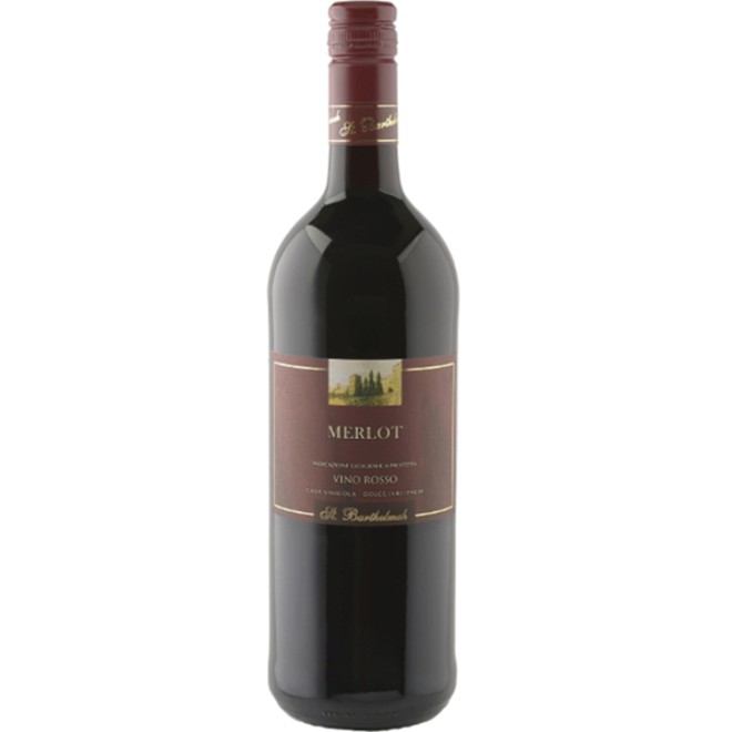 ST.BARTHELMEH Merlot Trevenezie 1,0