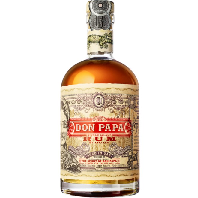 DON PAPA (7y) Rum Single Island 40% 0,7