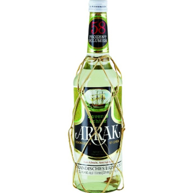 BOVEN'S echter Arrak 58% 0,7