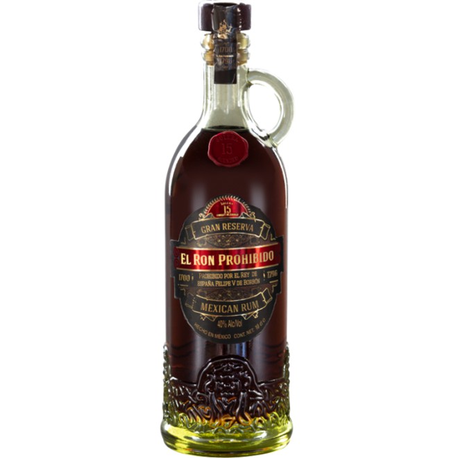 RON PROHIBIDO (15) Solera Rum 40% 0,1