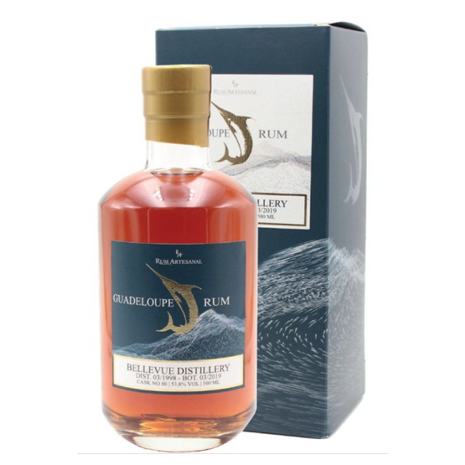 RA Single Cask Rum Guadeloupe (21y) 53,8% 0,5