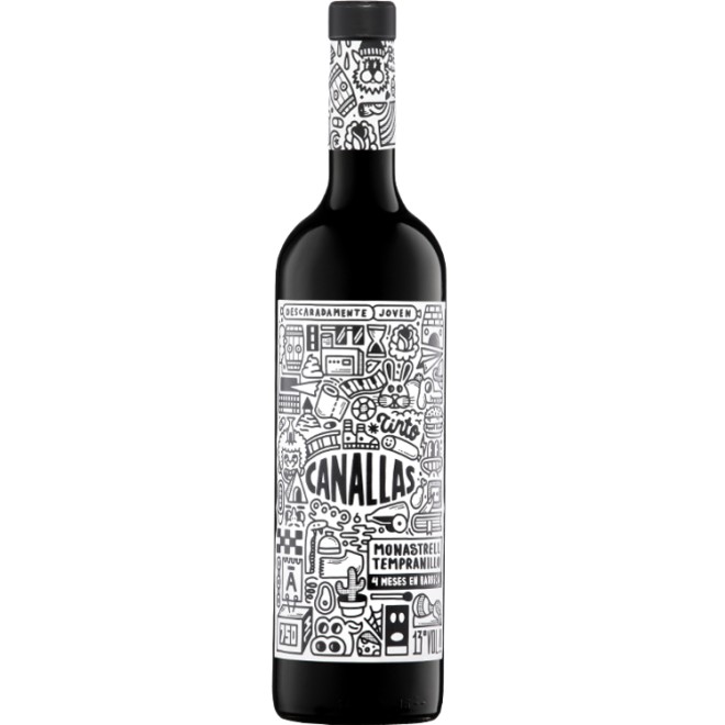 CANALLAS Tinto Joven 0,75