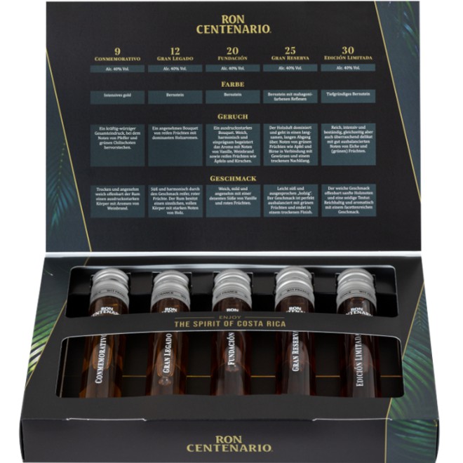TASTING SET Rum Centenario Set 5 x 50ml