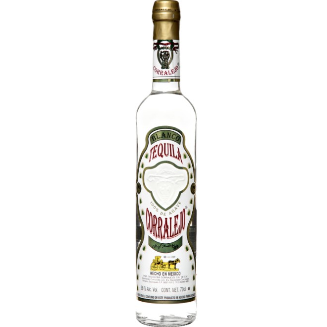 CORRALEJO Tequila Blanco 38% 0,7
