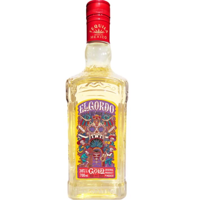 EL GORDO Tequila Gold 38% 0,7