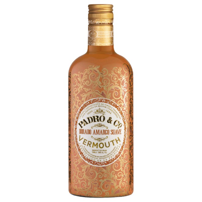 PADRO Vermouth Dorado Amargo Suave 18% 0,75