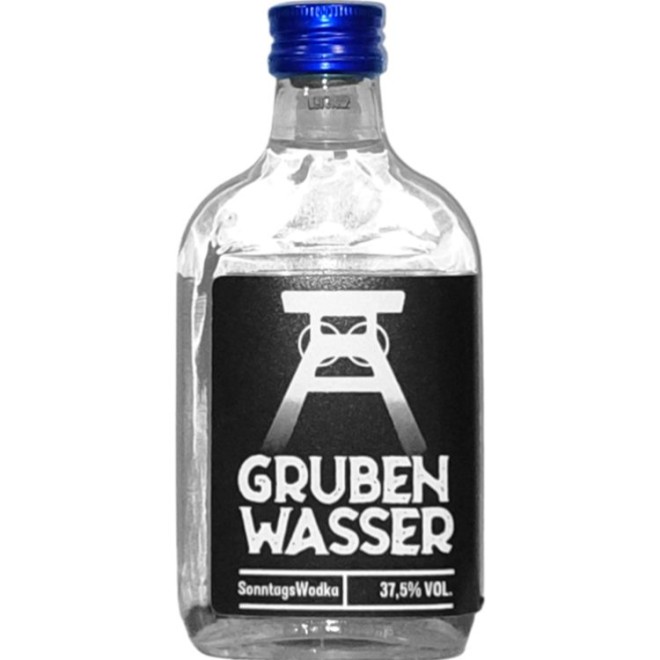 GRUBENWASSER Sonntagswodka 37,5% 0,2 Mini