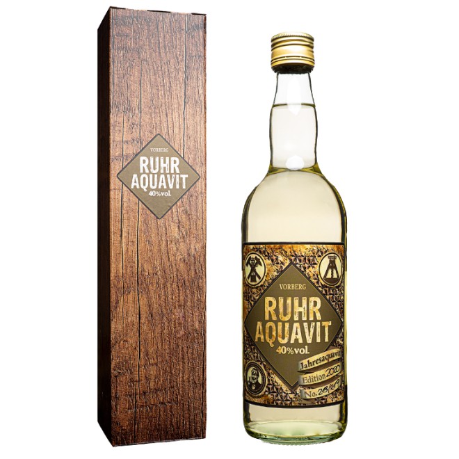 RUHR-AQUAVIT Jahresaquavit (limitierte 219 Flaschen) 40% 0,7