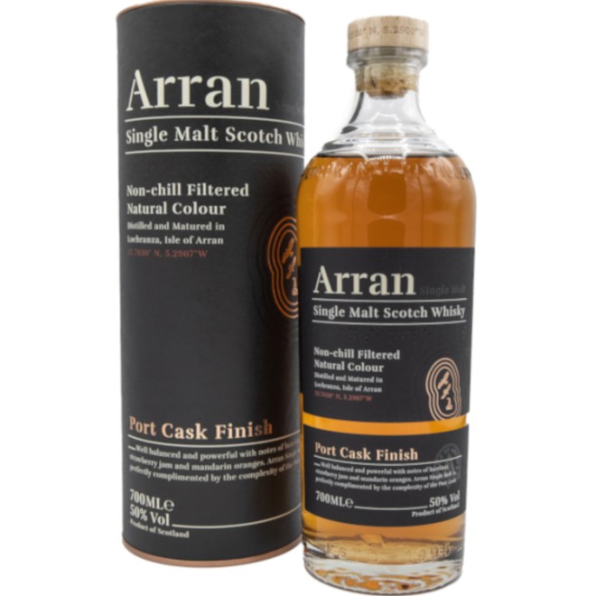ARRAN Port Cask Single Malt Whisky 50% 0,7